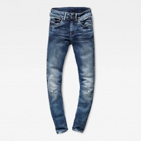 Дънки G-Star Arc 3D Mid Waist Skinny jeans - Blue (Medium Aged) дънки,дамски,панталони,g,star,arc,3d,mid,waist,skinny,jeans,blue,(medium,aged)