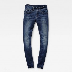 дънки,дамски,панталони,g,star,lynn,d,mid,waist,super,skinny,jeans,dark,aged,(blue)