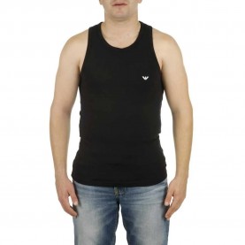 Тениска Emporio armani 110828 CC729 sleeveless T-shirt - Black (Black) тениска,мъжки,тениски,emporio,armani,110828,cc729,sleeveless,t,shirt,black,(black)