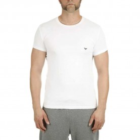 Тениска Emporio armani 111035 CC729 short sleeve T-shirt - White (White) тениска,мъжки,тениски,emporio,armani,111035,cc729,short,sleeve,t,shirt,white,(white)