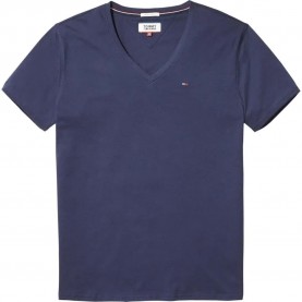 тениска,мъжки,тениски,tommy,jeans,original,short,sleeve,v,neck,t,shirt,blue,(black,iris)