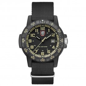 часовник,часовници,luminox,leatherback,sea,turtle,giant,0333,watch,black,beige