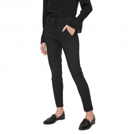 панталони,дамски,панталони,vero,moda,victoria,normal,waist,antifit,ankle,pants,black