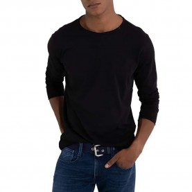 тениска,мъжки,тениски,replay,m3592.000.2660,long,sleeve,t,shirt,black,(black)