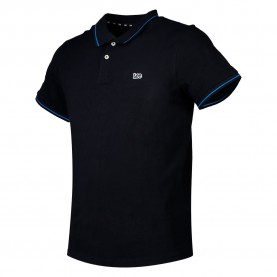 блуза,с,яка,мъжки,блузи,с,яка,lee,piqué,short,sleeve,polo,shirt,black