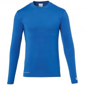 Uhlsport Distinction Pro long sleeve base layer - Blue (Azure Blue) детско,бельо,uhlsport,distinction,pro,long,sleeve,base,layer,blue,(azure,blue)