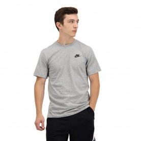 тениска,мъжки,тениски,nike,sportswear,club,short,sleeve,t,shirt,dark,grey,heather,black,(grey)