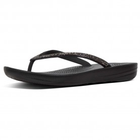 джапанки,дамски,сандали,и,чехли,fitflop,iqushion,sparkle,flip,flops,black