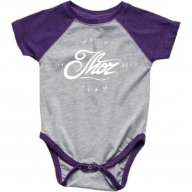 Thor Infant The Runner short sleeve body - Grey / Purple (Purple) детски,облекла,за,момчета,детски,облекла,за,момичета,thor,infant,the,runner,short,sleeve,body,grey,purple,(purple)