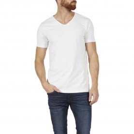 тениска,мъжки,тениски,petrol,industries,short,sleeve,v,neck,t,shirt,2,units,bright,white,(white)