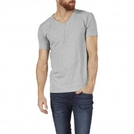 тениска,мъжки,тениски,petrol,industries,short,sleeve,v,neck,t,shirt,2,units,light,grey,melee,(grey)