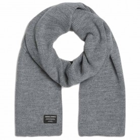 шал,ръкавици,шапки,и,шалове,jack,&,jones,knitted,scarf,grey,(grey,melange)