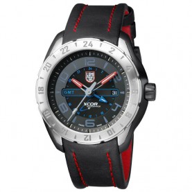 часовник,часовници,luminox,sxc,aerospace,steel,gmt,5127,watch,black,silver