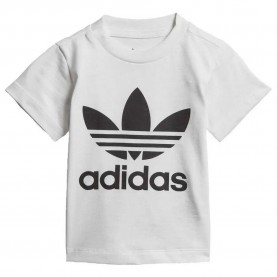 тениска,детски,тениски,adidas,originals,trefoil,short,sleeve,t,shirt,white,black,(white)