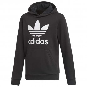 суичър,детски,блузи,adidas,originals,trefoil,hoodie,black,(black,white)