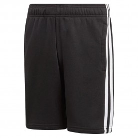 къси,панталони,детски,панталони,adidas,essentials,3,stripes,knit,shorts,black,(black,white)