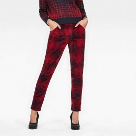 Панталони G-Star 5623 Mid Waist Boyfriend Tapered pants - Red (Dark Baron / Mazarine Blue Ao) панталони,дамски,панталони,g,star,5623,mid,waist,boyfriend,tapered,pants,red,(dark,baron,mazarine,blue,ao)