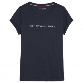 дамски,тениски,tommy,hilfiger,logo,round,neck,blue