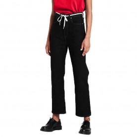 дамски,панталони,дамски,панталони,levi´s,ribcage,straight,ankle,pants,black