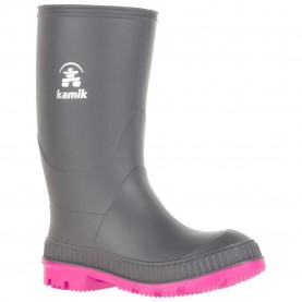 юношески,обувки,детски,боти,kamik,stomp,youth,boots,charcoal,magenta,(grey)