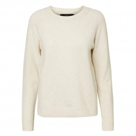 блуза,дамски,пуловери,дамски,плетени,дрехи,vero,moda,doffy,sweater,birch,melange,(beige)