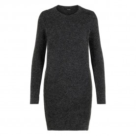 рокля,дамски,поли,и,рокли,vero,moda,doffy,o,neck,noos,short,dress,grey,(black,melange)