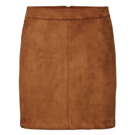 пола,дамски,поли,и,рокли,vero,moda,donna,dina,faux,suede,noos,skirt,brown,(cognac)