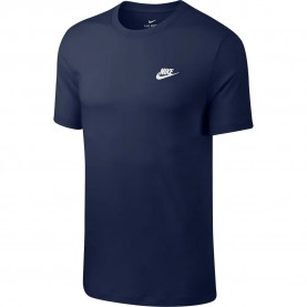 тениска,мъжки,тениски,nike,sportswear,club,short,sleeve,t,shirt,blue,(midnight,navy,white)