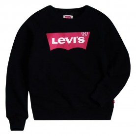 блуза,детски,блузи,levi´s,®,batwing,crew,sweatshirt,black,(black)