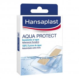 хигиена,тяло,hansaplast,aqua,protect,sticker,20,units,clear