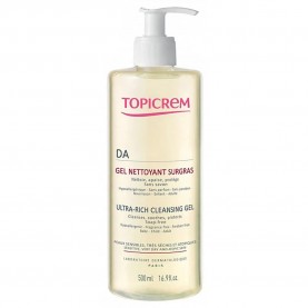 хигиена,тяло,topicrem,da,ultra,rich,cleansing,gel,500ml,beige