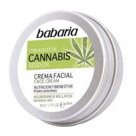 козметика,за,овлажняване,babaria,cannabis,seed,oil,face,cream,50ml,grey