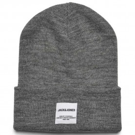 шапка,всички,шапки,jack,&,jones,knit,long,beanie,grey,(grey,melange)