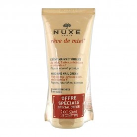 козметика,за,овлажняване,nuxe,reve,de,miel,hand,cream,2,pack,50ml,beige,(beige)