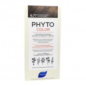хигиена,коса,phyto,permanent,color,6.77,light,brown,cappuccino,white