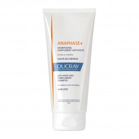 хигиена,коса,ducray,anaphase+,anti,hair,loss,complement,shampoo,200ml,white