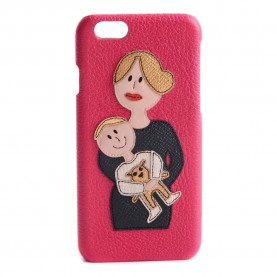 други,аксесоари,dolce,&,gabbana,iphone,6,6s,mamma,dark,pink,(pink)
