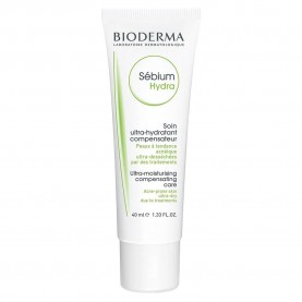 козметика,за,овлажняване,bioderma,sebium,hydra,ultra,moisturising,compensating,care,40ml,white
