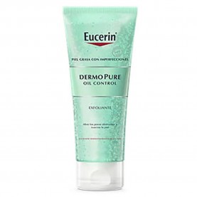 козметика,за,овлажняване,eucerin,dermopure,oil,control,scrub,100ml,green