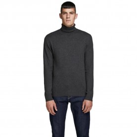 блуза,мъжки,пуловери,jack,&,jones,emil,knit,high,neck,sweater,dark,grey,melange,(grey)