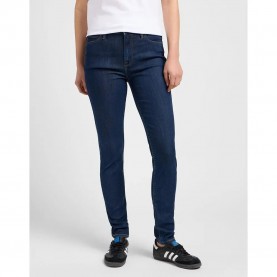 дънки,дамски,панталони,lee,scarlett,high,waist,jeans,tonal,stonewash,(blue)