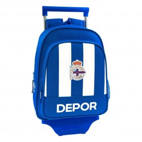 раница,раници,safta,deportivo,de,la,coruña,8.9l,wheeled,backpack,white,blue,(white,blue)