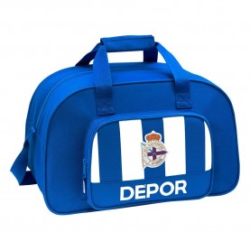 чанта,сакове,safta,deportivo,de,la,coruña,22l,bag,white,blue,(white,blue)