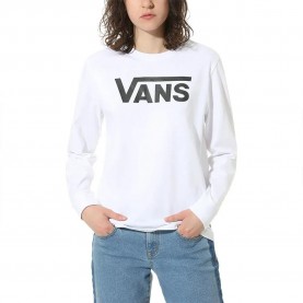 блуза,дамски,пуловери,дамски,плетени,дрехи,vans,flying,v,classic,sweater,white,(white)