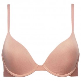 дамско,бельо,дамски,бикини,и,танкини,calvin,klein,half,cup,tonal,logo,bra,unity,(brown)
