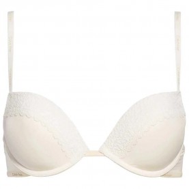дамско,бельо,дамски,бикини,и,танкини,calvin,klein,plunge,push,up,flirty,bra,beige