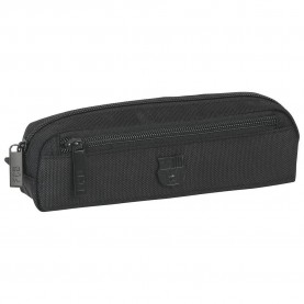 канцеларски,принадлежности,safta,fc,barcelona,premium,oval,pencil,case,black,(black)