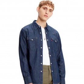 риза,с,дълъг,ръкав,мъжки,ризи,levi´s,®,barstow,western,standard,long,sleeve,shirt,blue,(red,cast,rinse,ma)