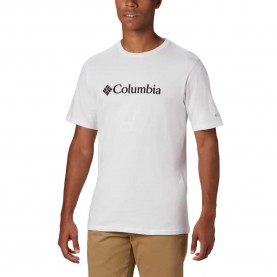 Тениска Columbia CSC Basic Logo short sleeve T-shirt - White (White) тениска,мъжки,тениски,columbia,csc,basic,logo,short,sleeve,t,shirt,white,(white)