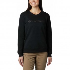 блуза,дамски,блузи,columbia,logo,crew,sweatshirt,black,(black)